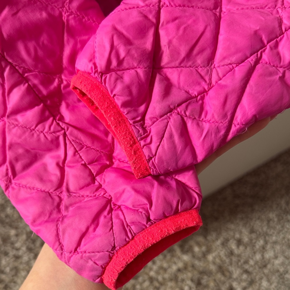 The North Face Kids Pink Quilted Thermoball Puffer XXS (5) - Picture 6 of 14